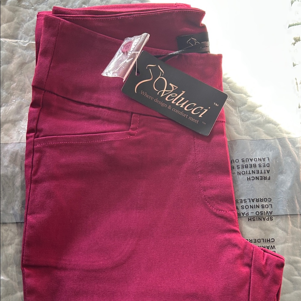 Velucci Women's Pink Pants